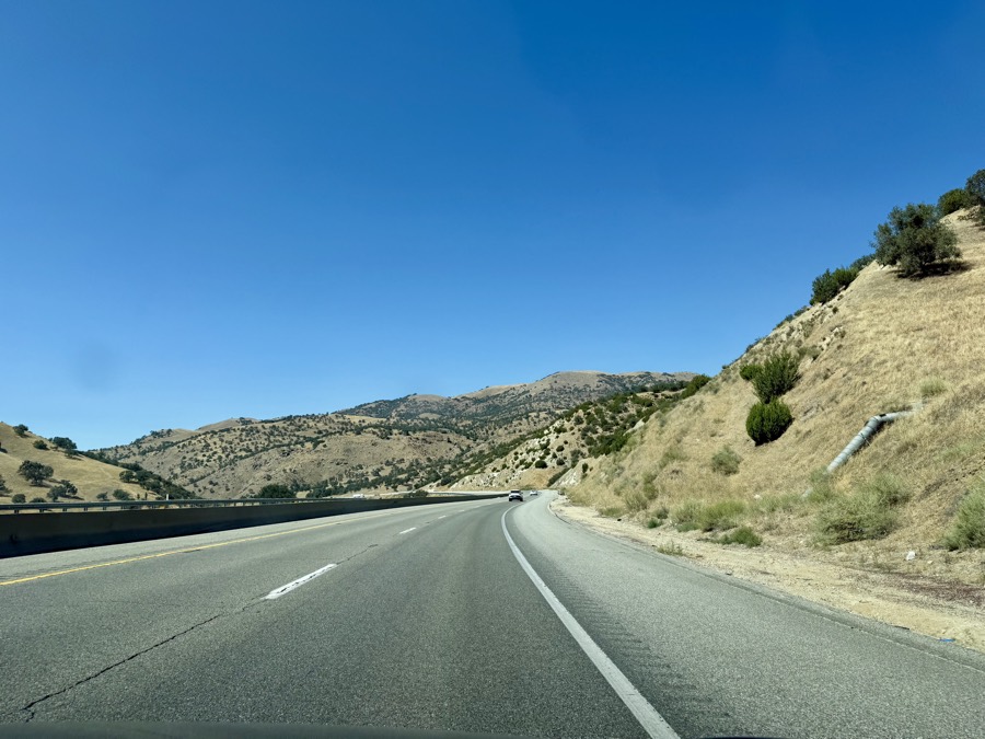 Photograph of CA-58 Golden Hills in El Rita, Golden Hills, California — road trip view, July 22, 2026