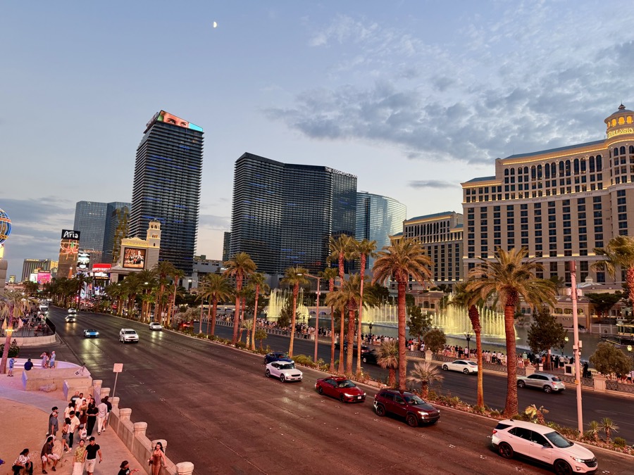 Photograph of Las Vegas Blvd, Las Vegas, Nevada — travel photograph, July 21, 2026