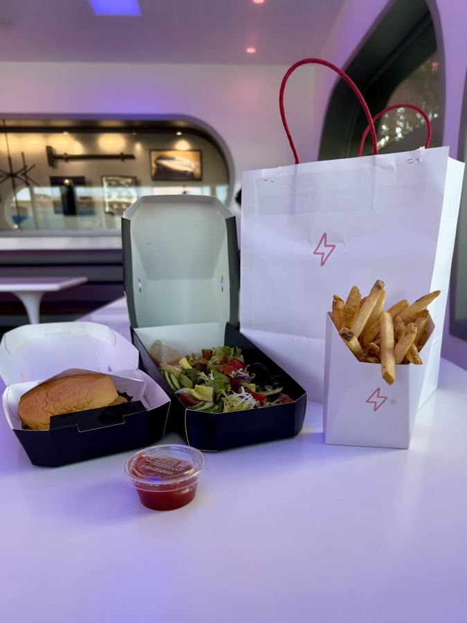 Tesla Diner Food