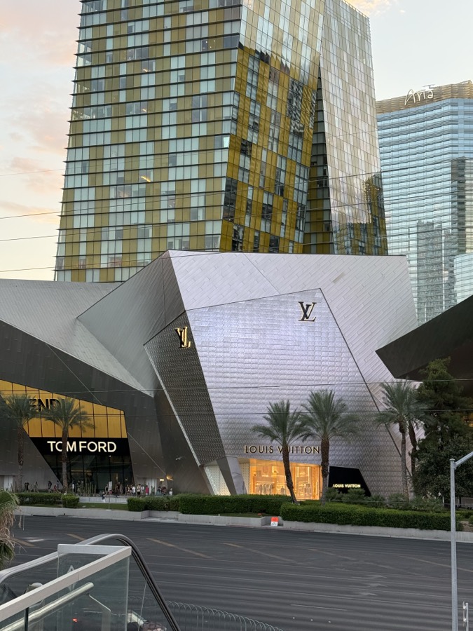 Photograph of The Shops at Crystals in Las Vegas, Nevada — travel photograph, July 21, 2026