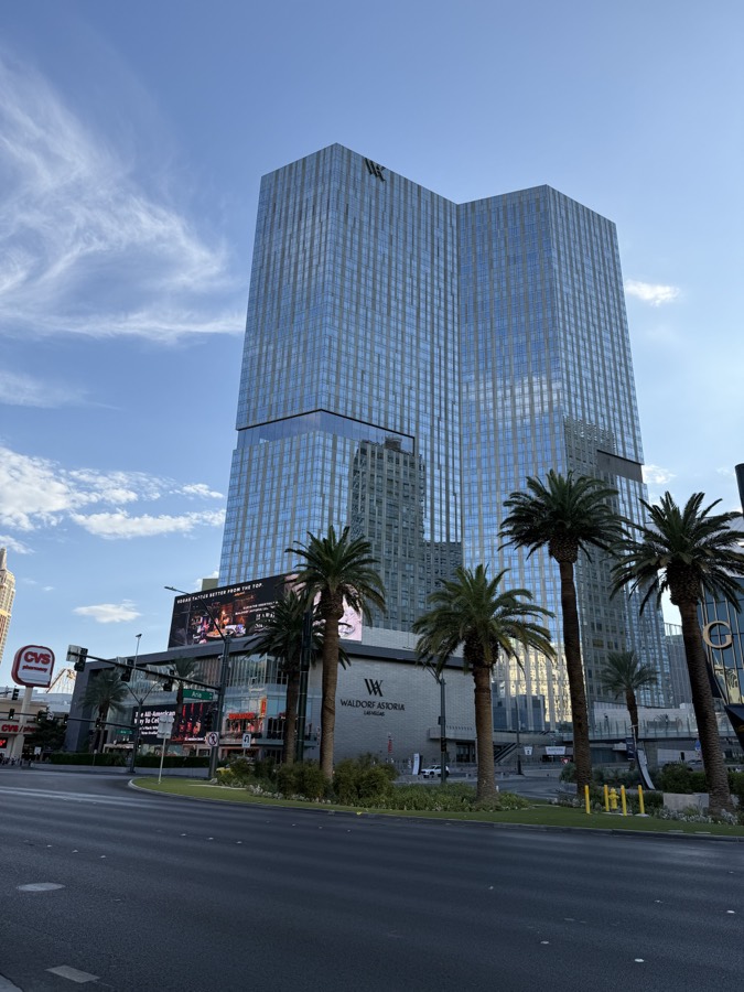 Photograph of WALDORF ASTORIA in Las Vegas, Nevada — travel photograph, July 21, 2026